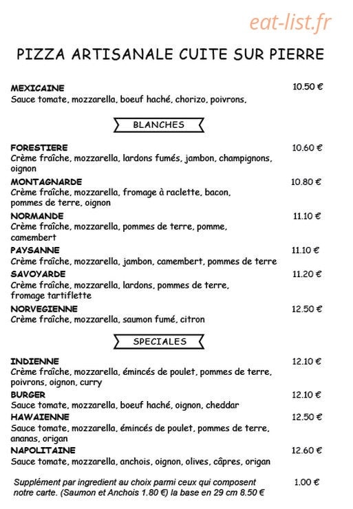 Pizza Damiano — carte page 2