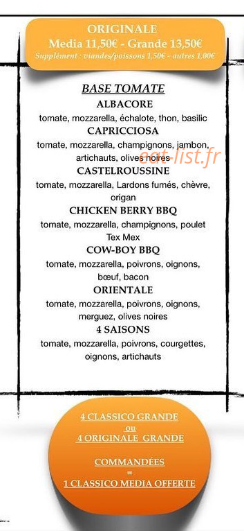 Pizza’Dan — carte page 3