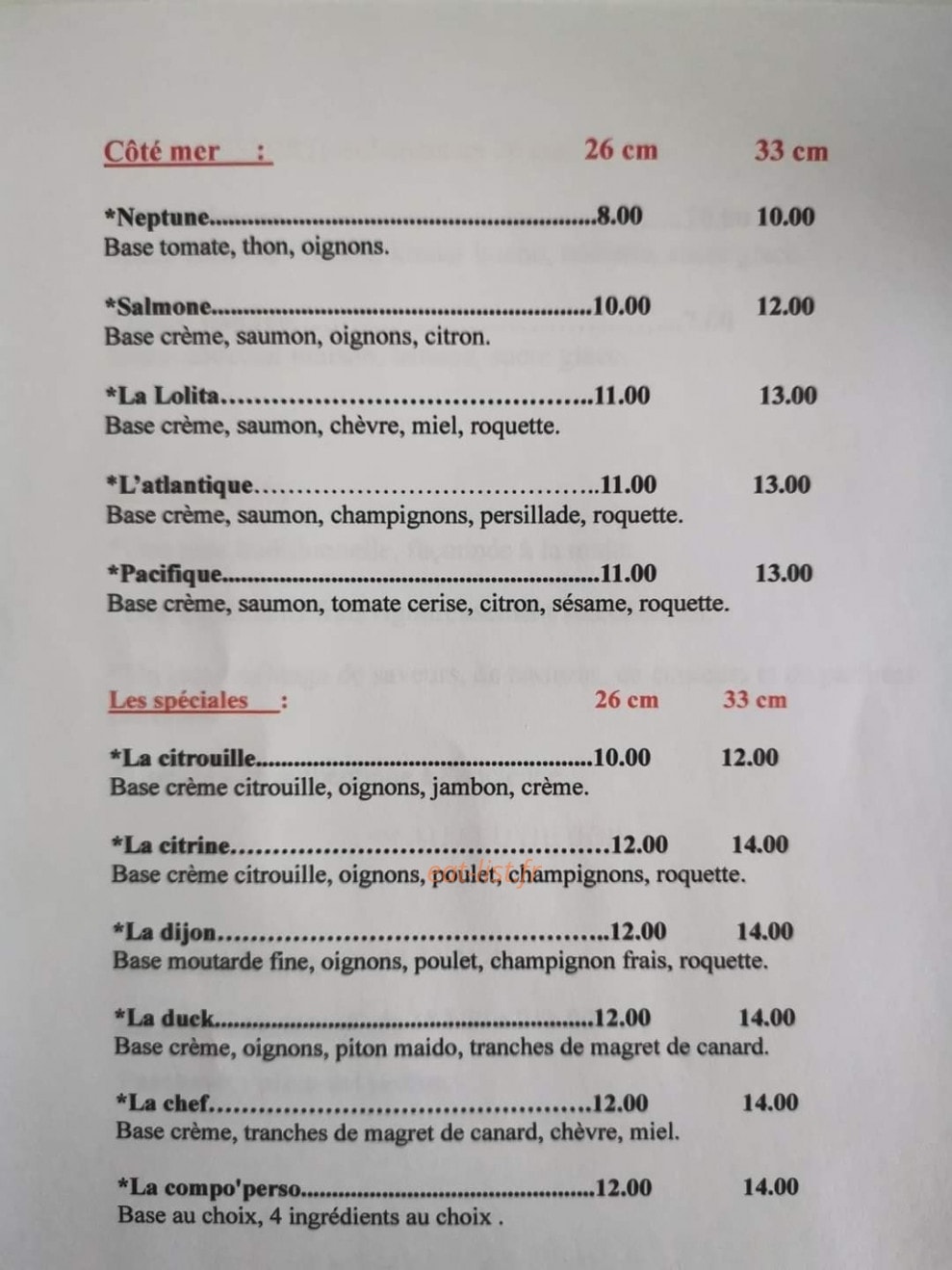 Pizza Del Poema — carte page 5