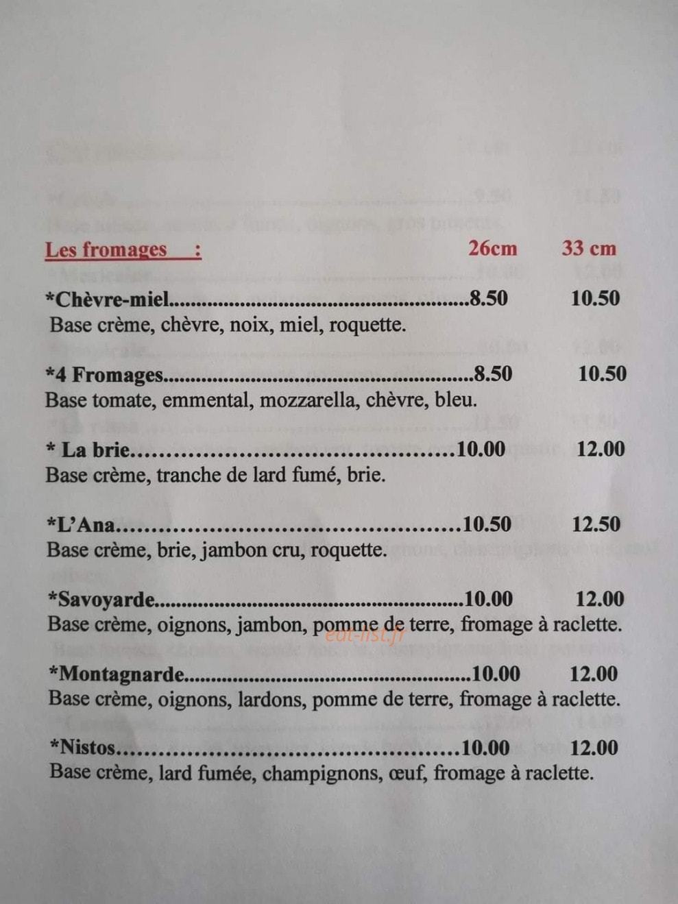 Pizza Del Poema — carte page 3