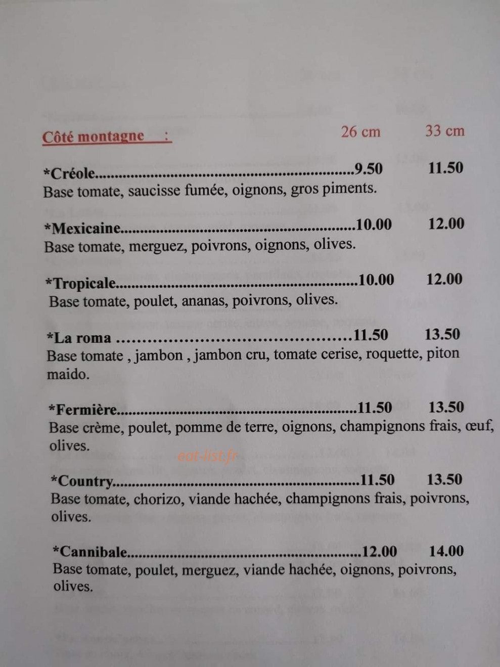Pizza Del Poema — carte page 4