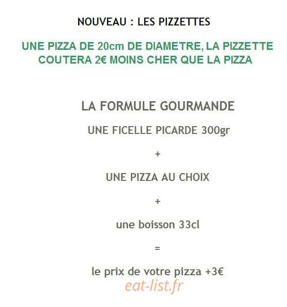 Pizza et plus — carte page 4
