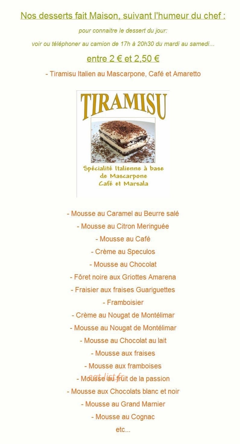 Pizza flamme — carte page 7