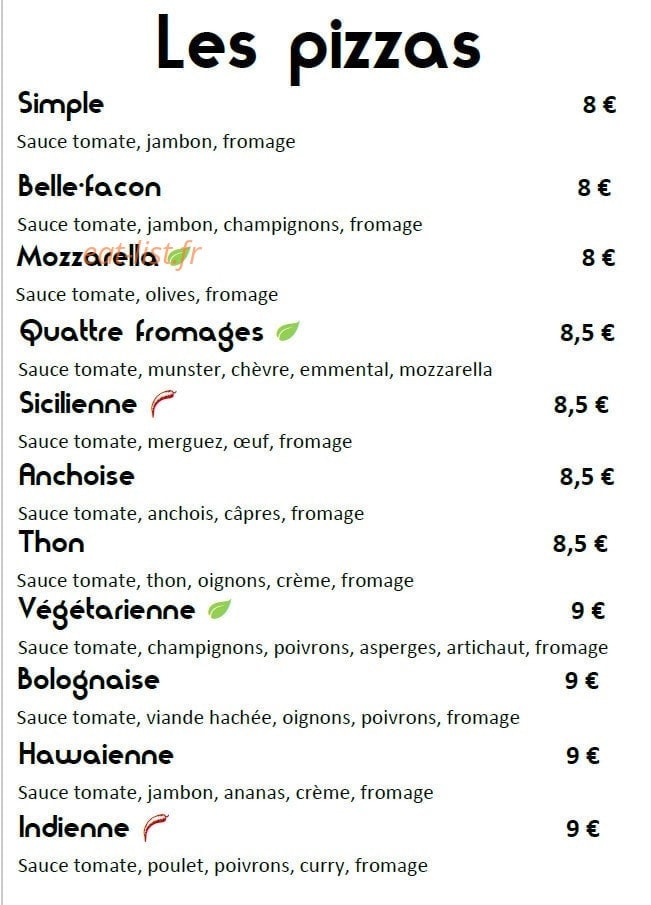 Pizza Giò — carte page 2