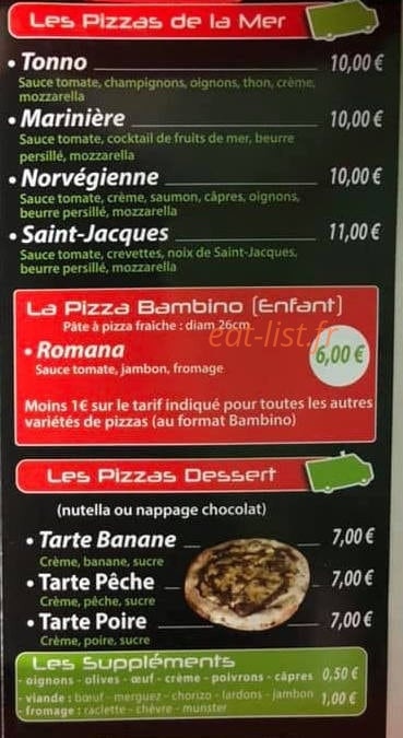 Pizza Guizz — carte page 5