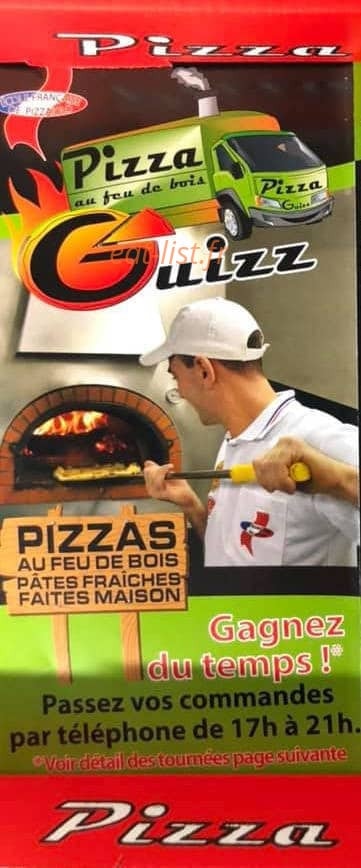 Pizza Guizz — carte page 1