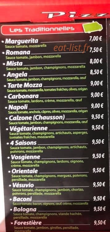 Pizza Guizz — carte page 2