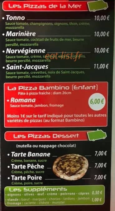 Pizza Guizz — carte page 5