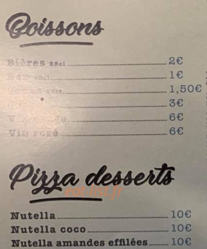 Pizza Il Grano — carte page 4
