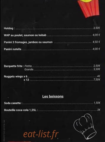 Pizza Jh — carte page 4