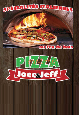 Pizza Joce u0026 Jeff — carte page 1