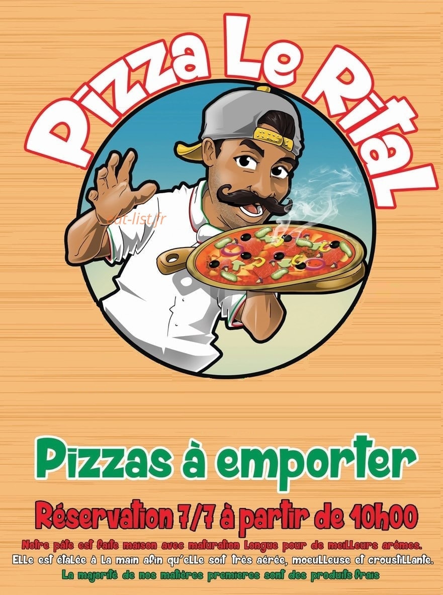 Pizza Le Rital — carte page 1