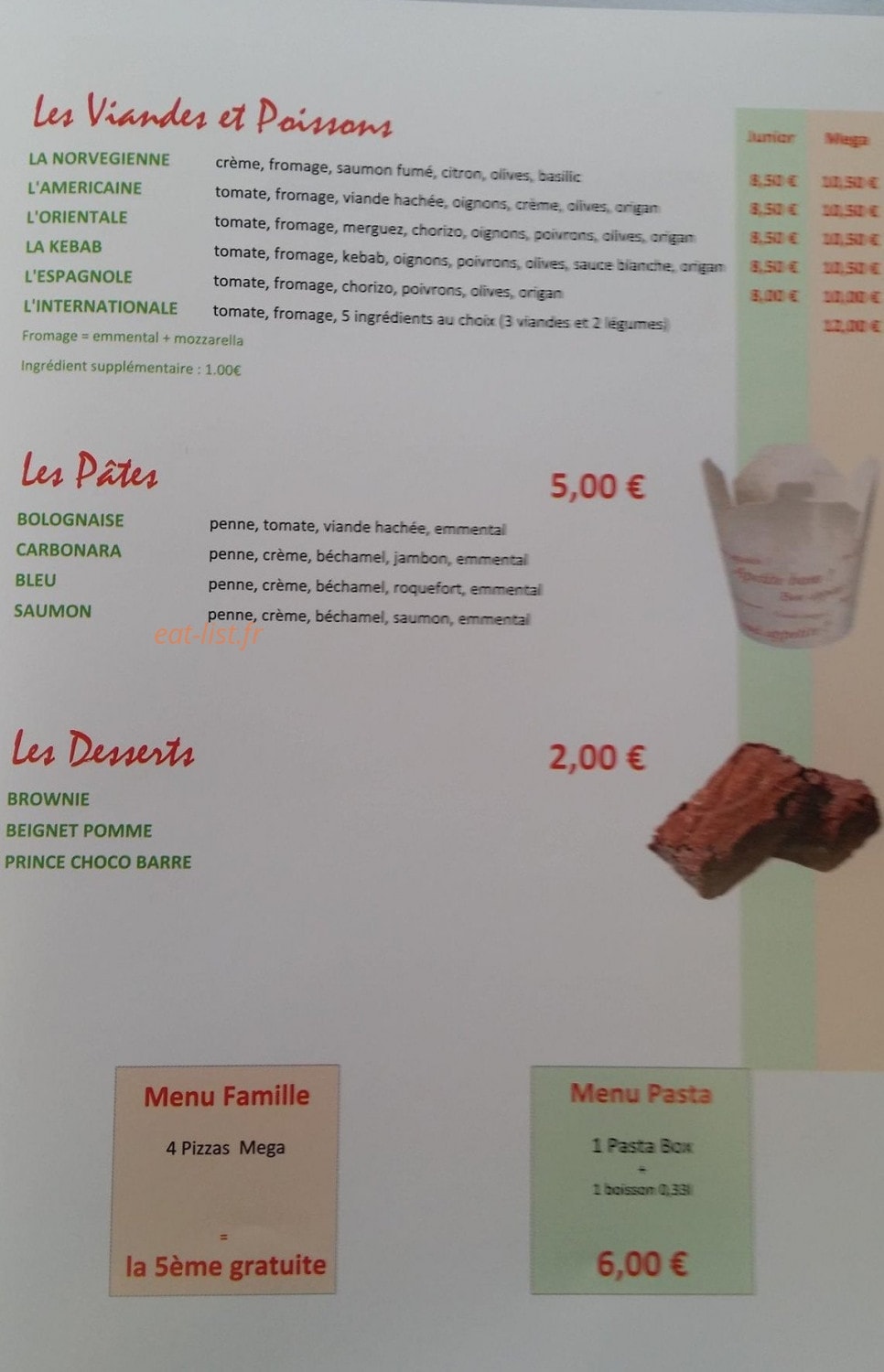Pizza'Lio — carte page 3