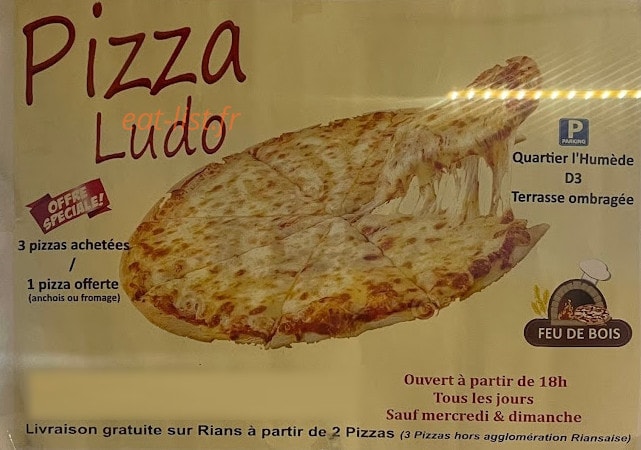 Pizza Ludo — carte page 1