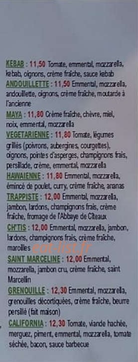Pizza Magali — carte page 4