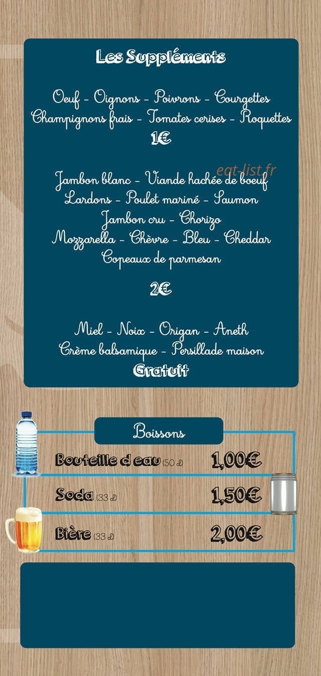 Pizza Mamousse — carte page 3