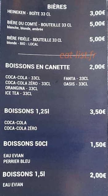 Pizza Montaleigne — carte page 6