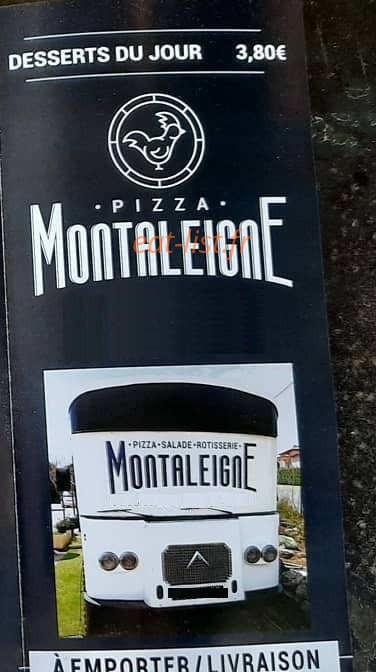 Pizza Montaleigne — carte page 4