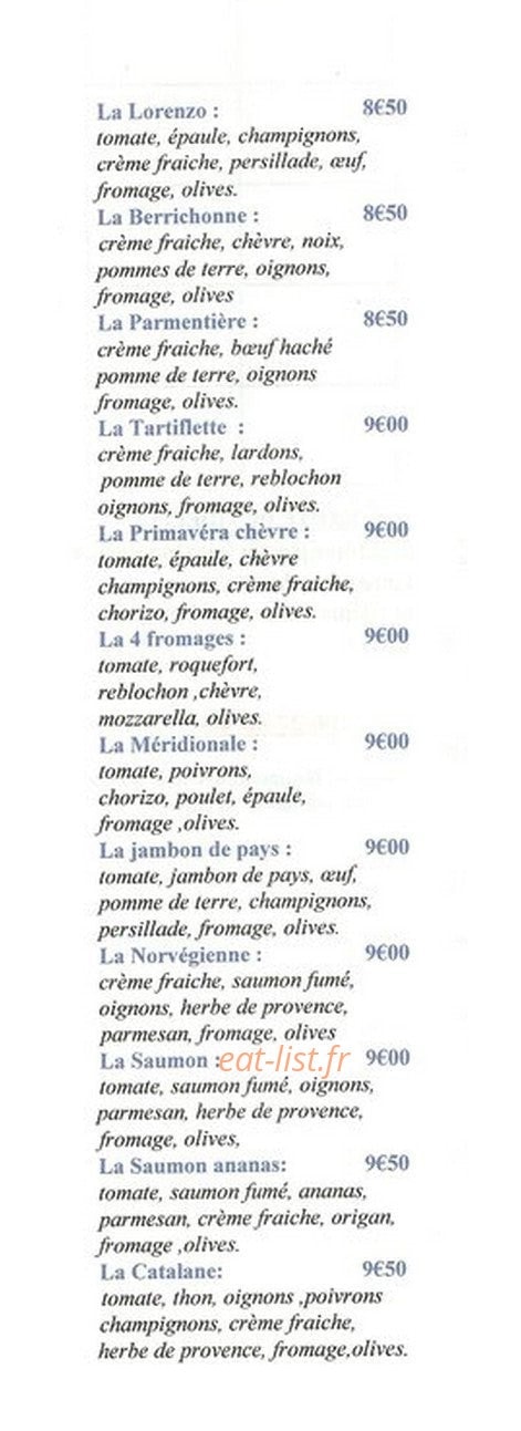 Pizza Mude — carte page 3