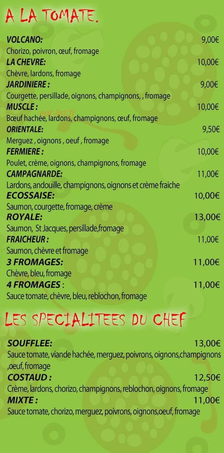 Pizza Nautica — carte page 3