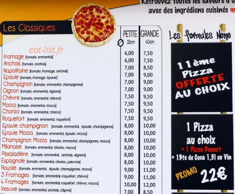 Pizza nono — carte page 3