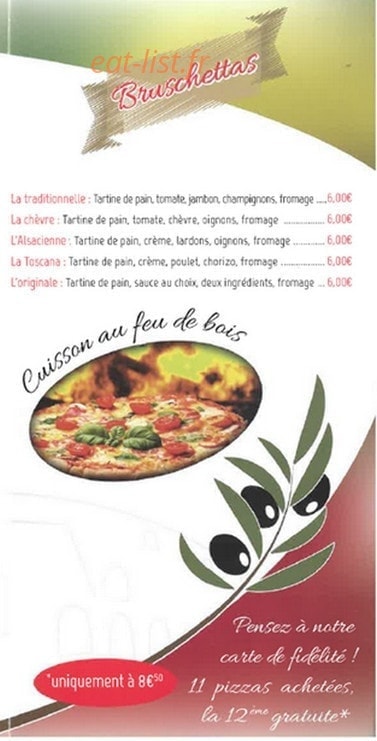 Pizza Nostra — carte page 4