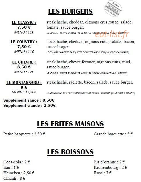 Pizza ô feu de bois — carte page 2
