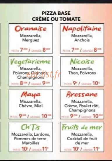 Pizza plus — carte page 3