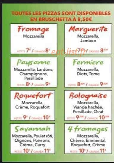 Pizza plus — carte page 2