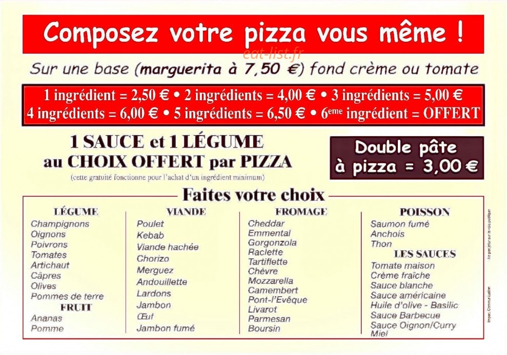 Pizza rocket — carte page 3