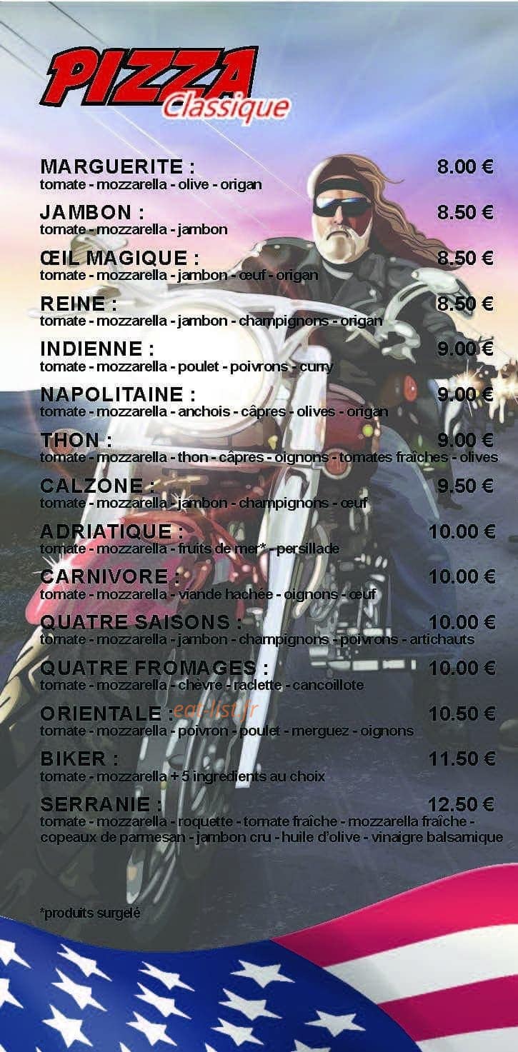 Pizza Route 25 — carte page 2