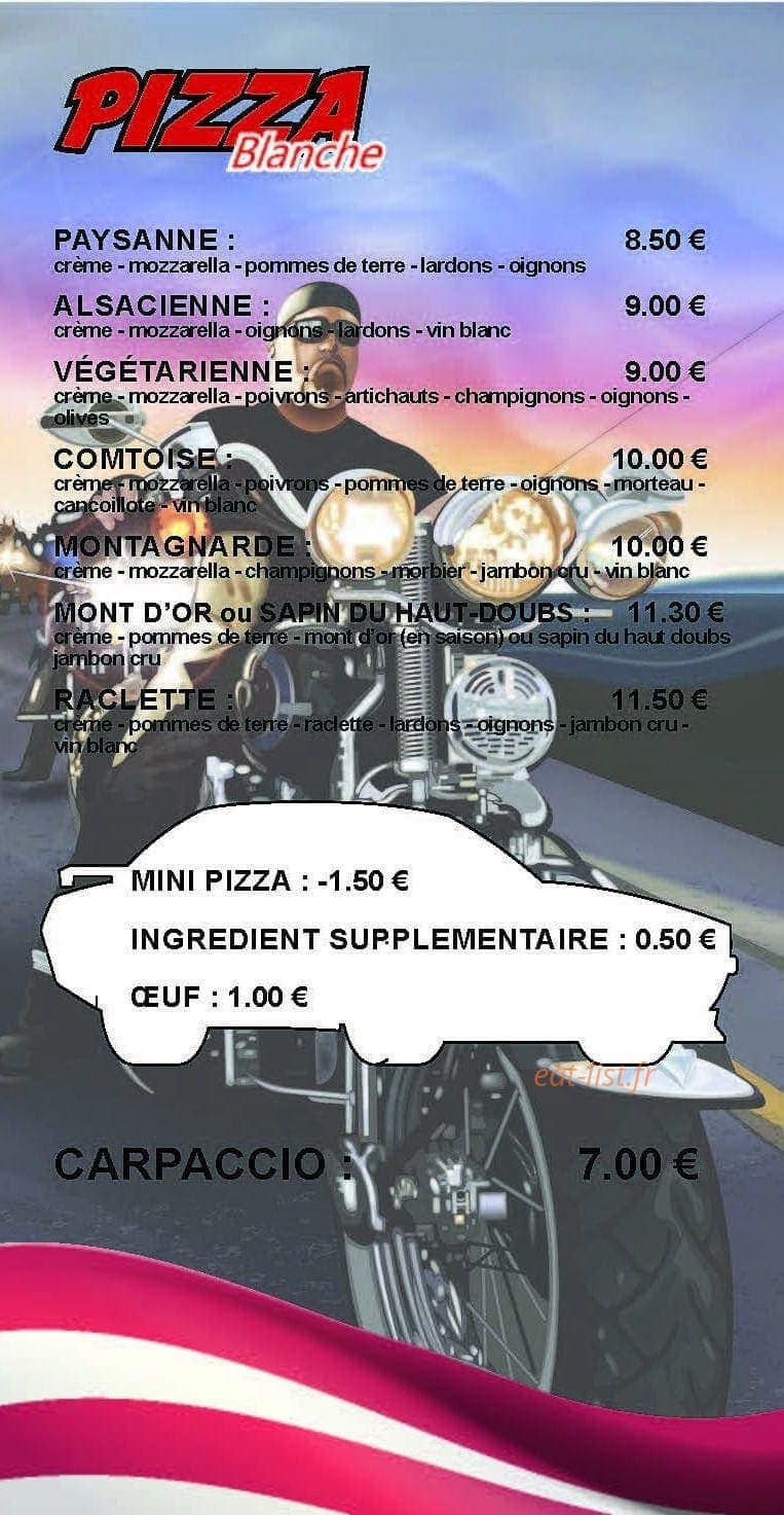 Pizza Route 25 — carte page 3