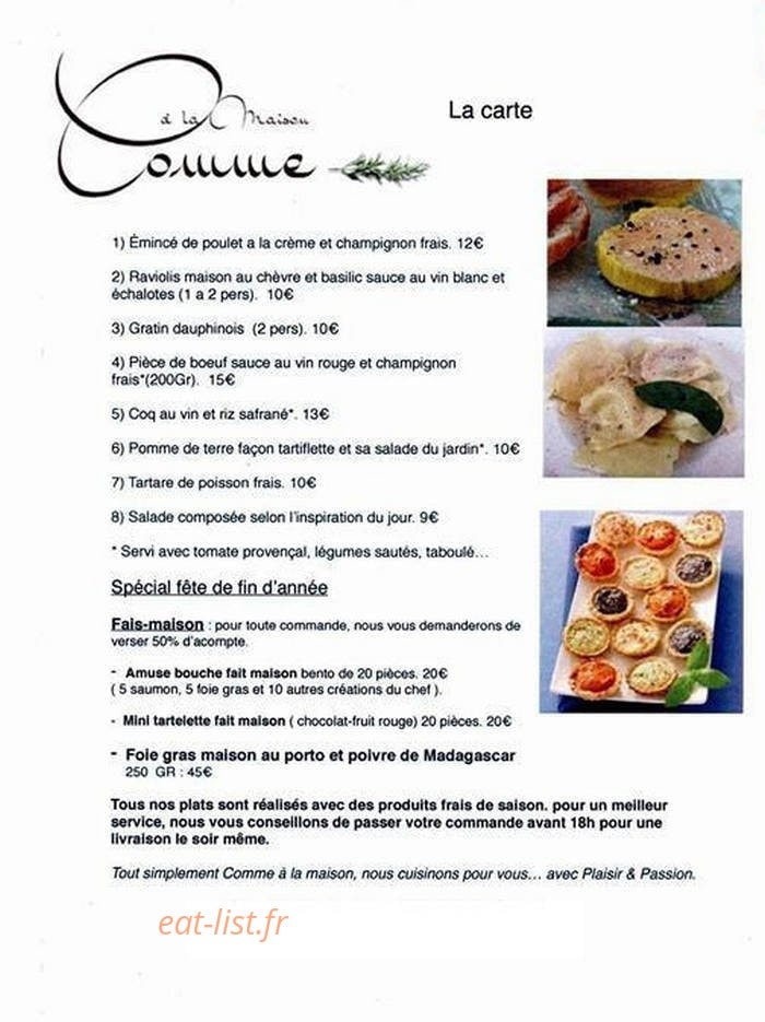 Pizza Stella — carte page 3