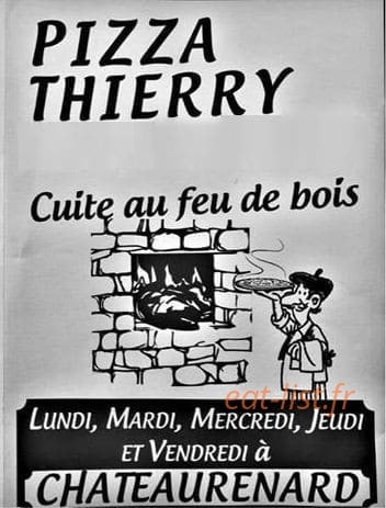 Pizza Thierry — carte page 1