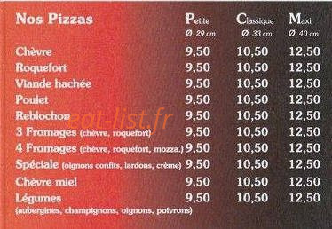 Pizza Tony — carte page 3