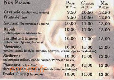 Pizza Tony — carte page 5