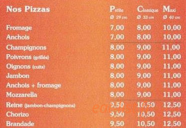 Pizza Tony — carte page 4