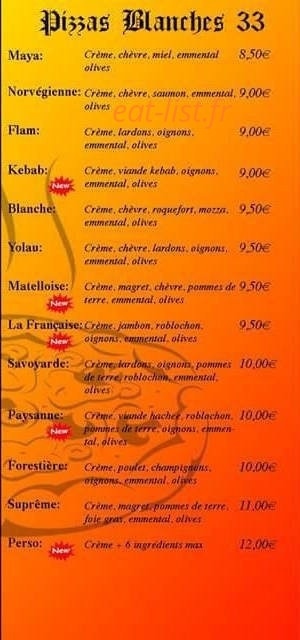 Pizza YoLau — carte page 3
