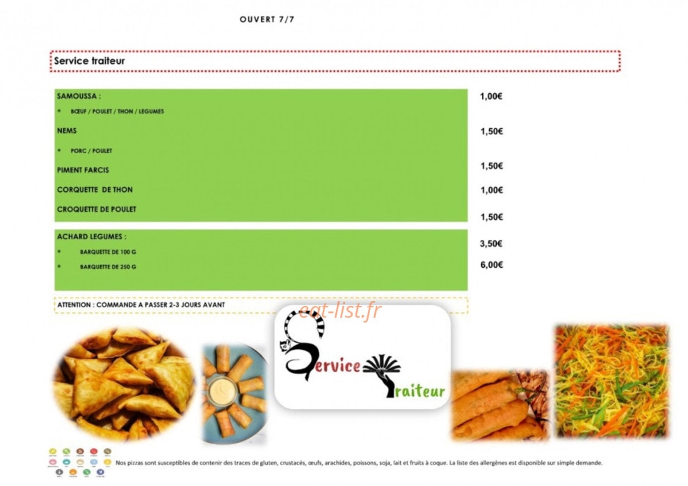 Pizzas'Go — carte page 5