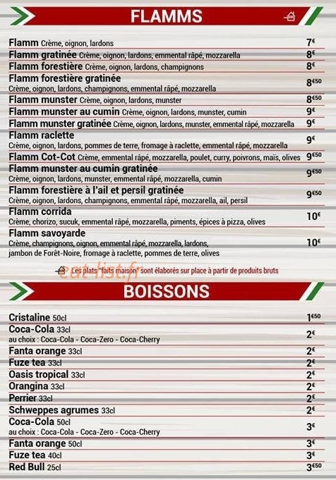 Pizzeria Leeroy — carte page 3