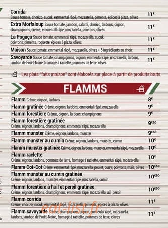 Pizzeria Leeroy — carte page 2