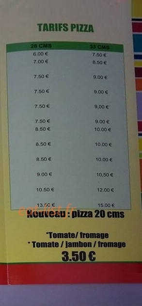 Pizzeria Sipomel — carte page 5