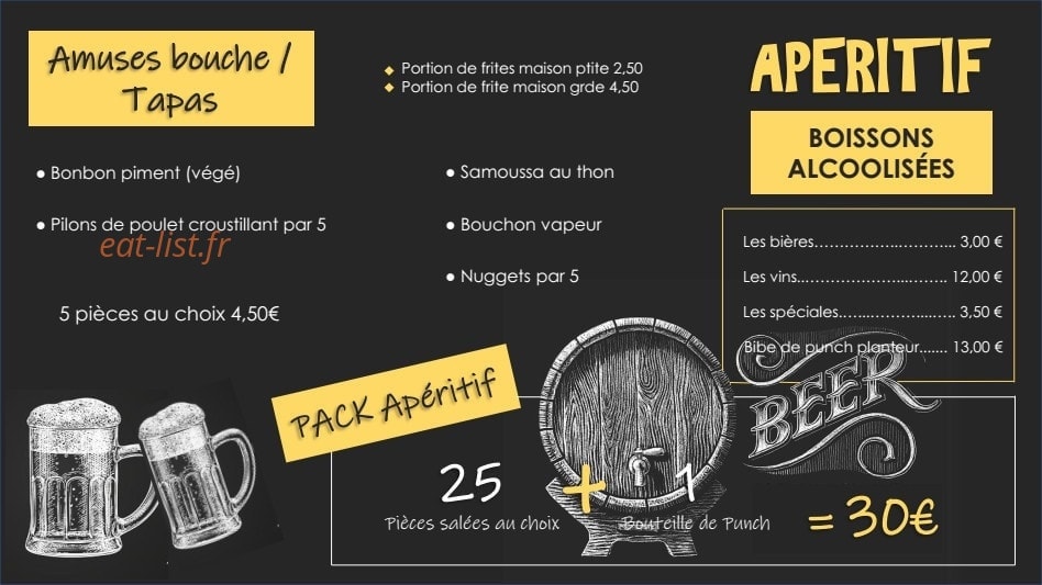 Planet Exotik — carte page 4