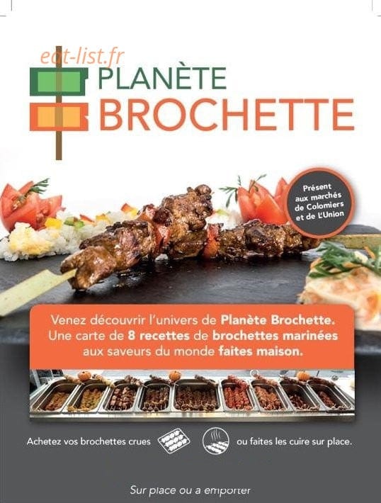 Planète Brochette — carte page 1