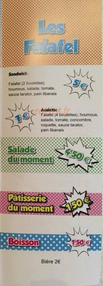 Pop saveur — carte page 3