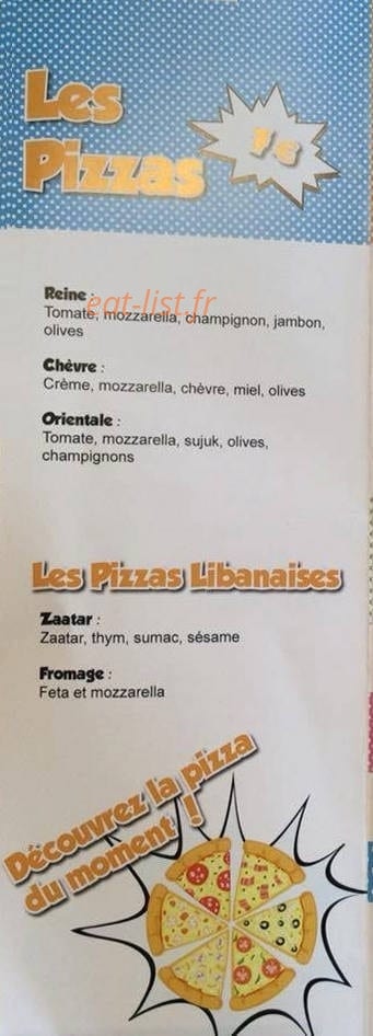 Pop saveur — carte page 2
