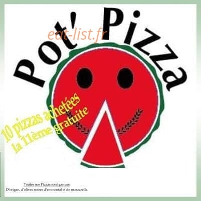 Pot' Pizza — carte page 1