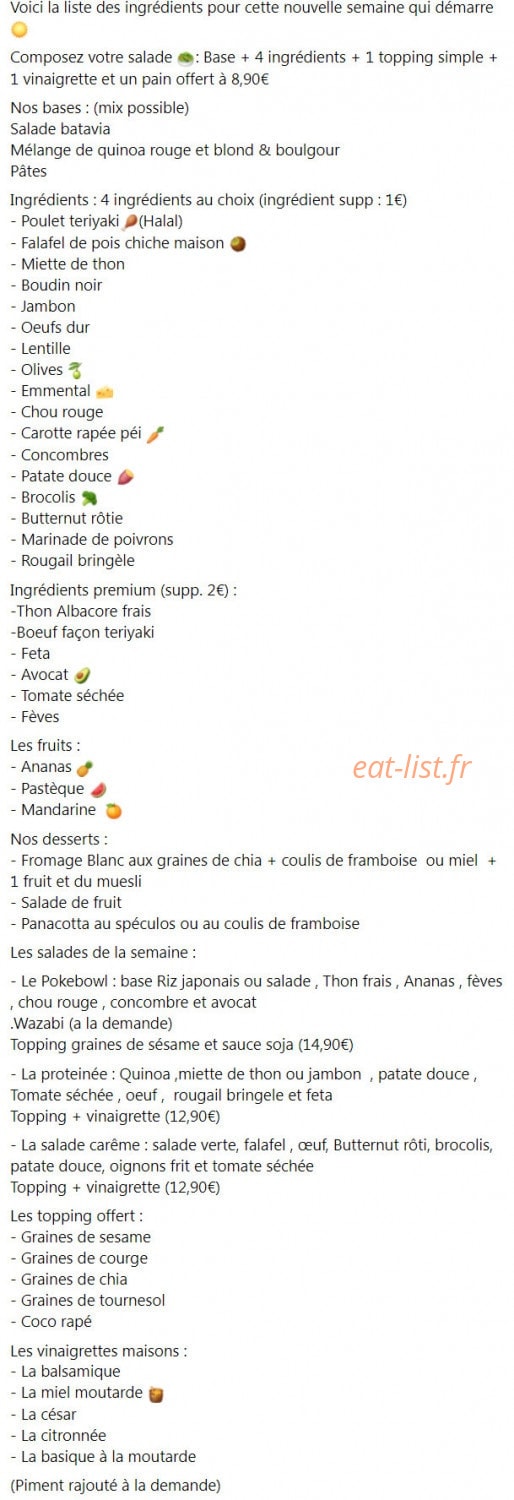 Raconte moi des salades — carte page 1