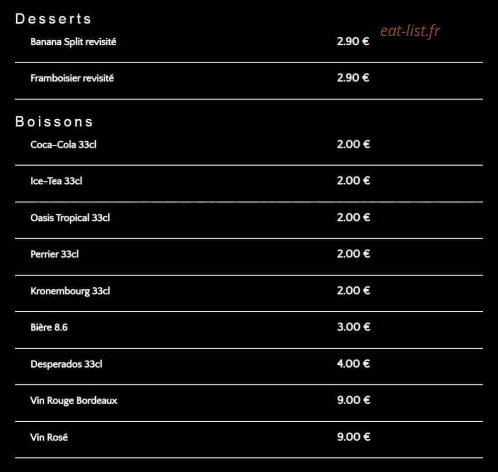 Remi Pizza — carte page 5