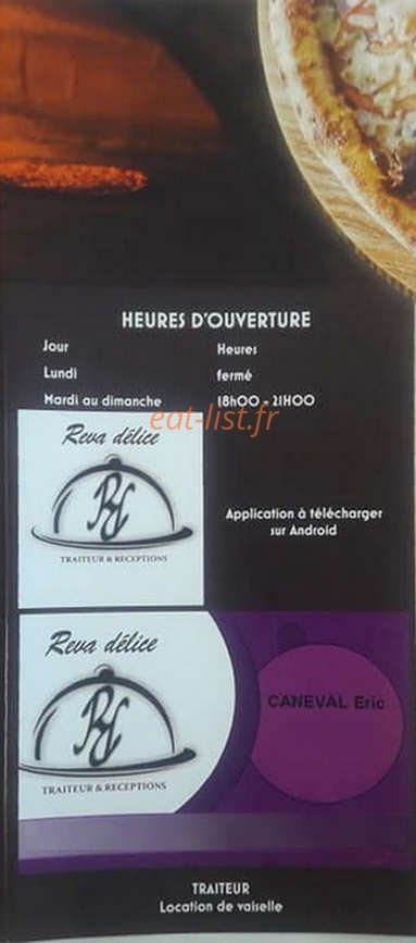 Reva Délice — carte page 6